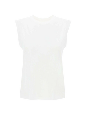 Sleeveless Organic Cotton Top SKALL STUDIO JOHN JULIA.