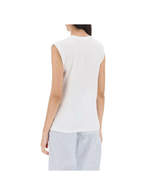 Sleeveless Organic Cotton Top SKALL STUDIO JOHN JULIA.