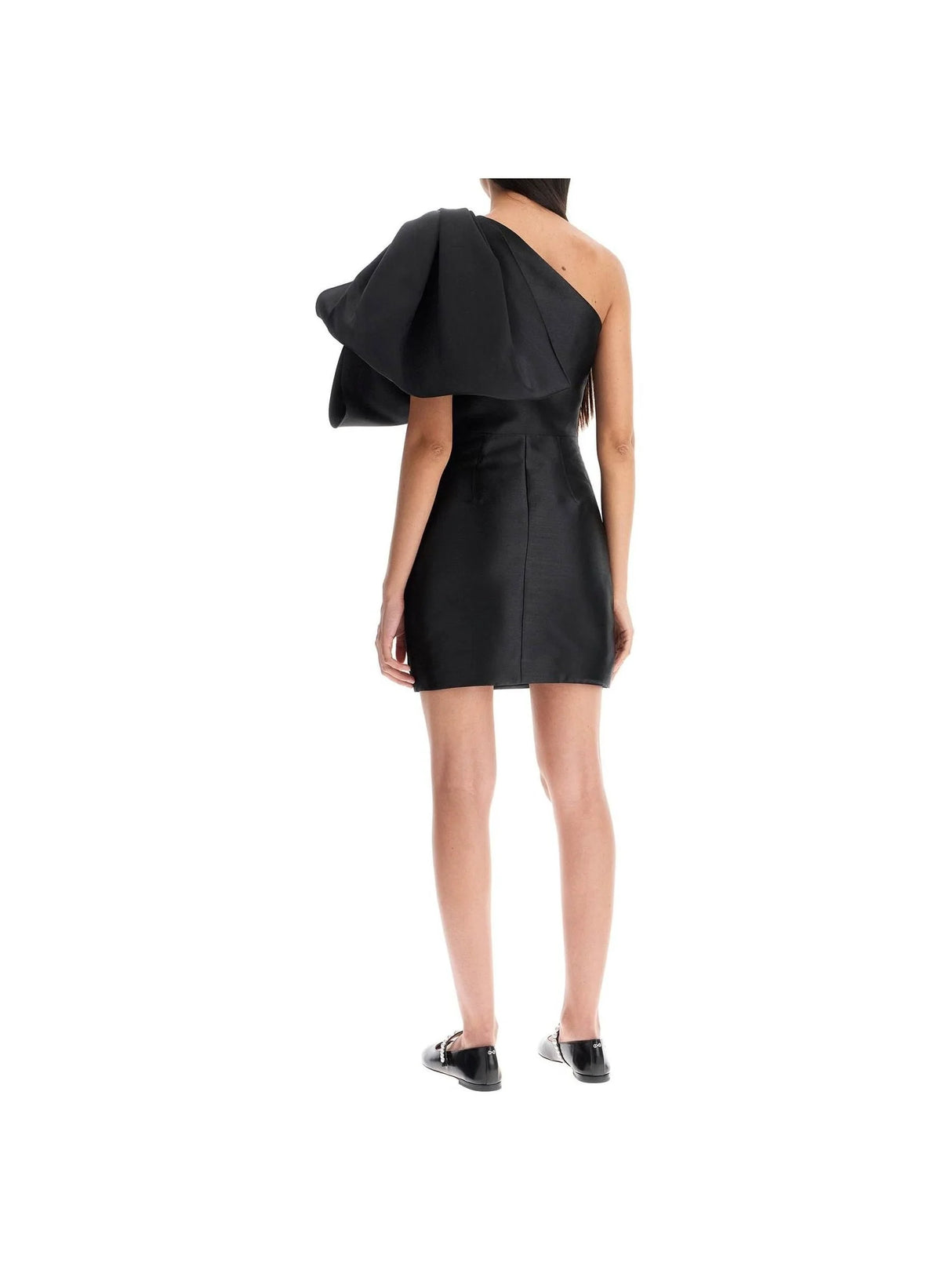 Marcela One-Shoulder Mini Dress-Solace London-JOHN JULIA