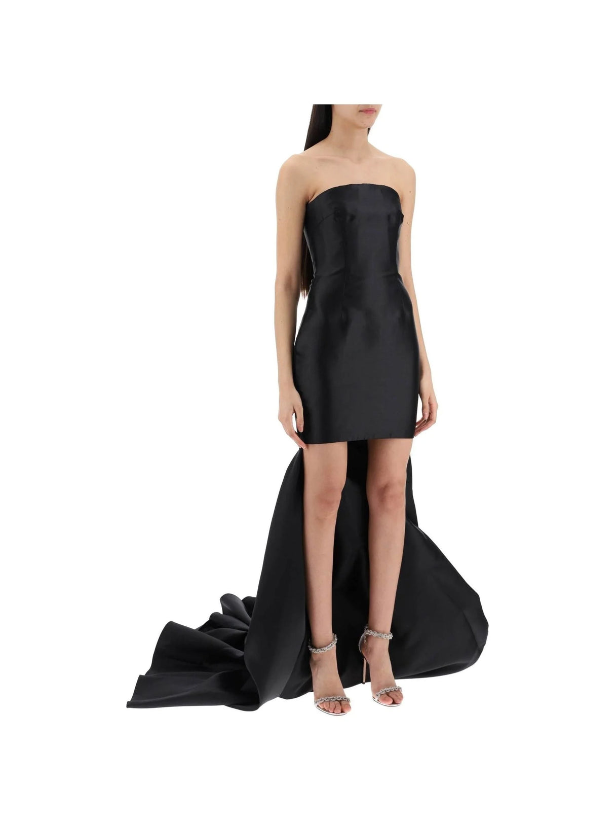 SOLACE LONDON-Neva Strapless Tube Dress-JOHN JULIA