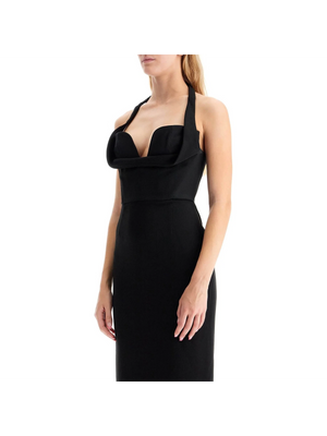 SOLACE LONDON-Long Serina Dress -JOHN JULIA.