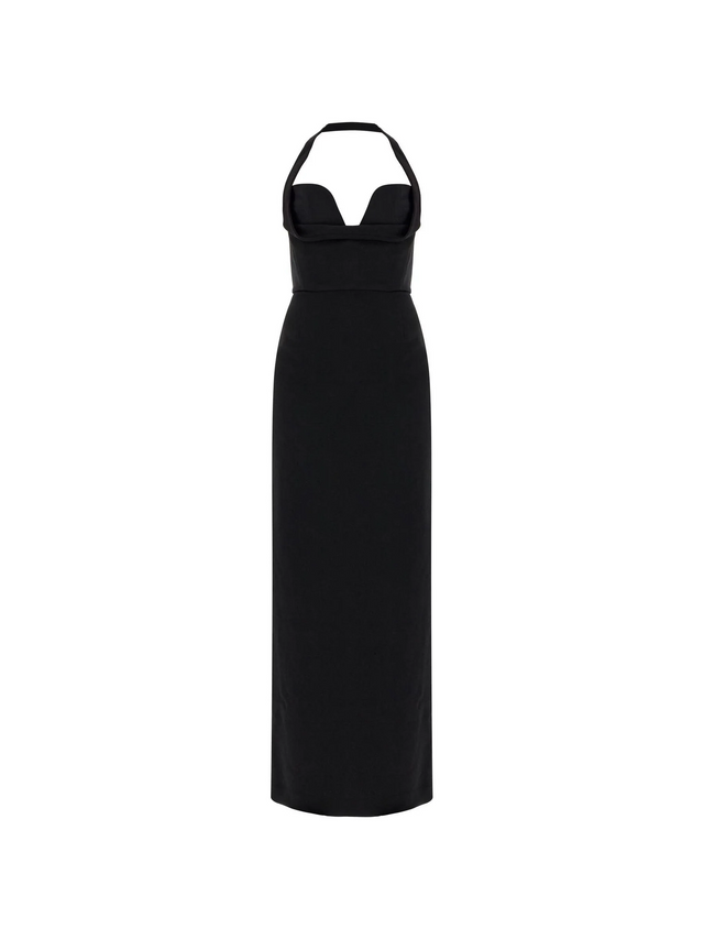 SOLACE LONDON-Long Serina Dress -JOHN JULIA.