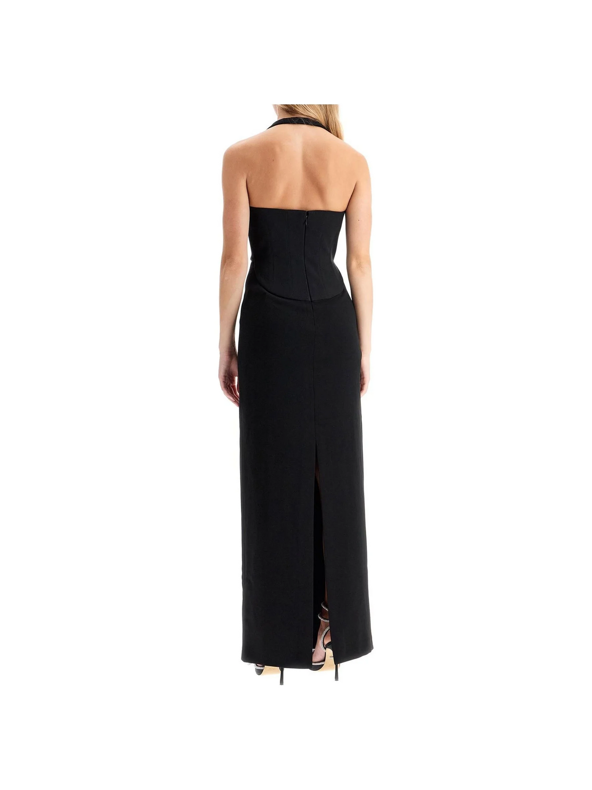 SOLACE LONDON-Long Serina Dress -JOHN JULIA.