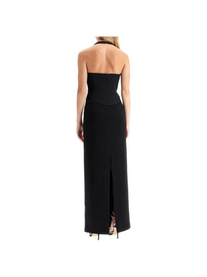 SOLACE LONDON-Long Serina Dress -JOHN JULIA.