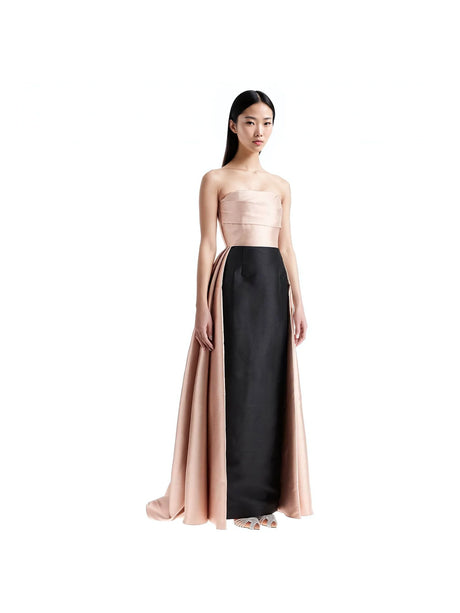 Two Tone Tiffany Maxi Dress SOLACE LONDON