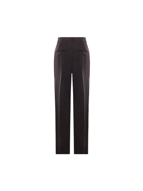 Felice Stretch Wool Darted Pants-SPORTMAX-JOHN JULIA