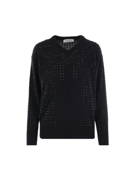 Wool Blend Sweater-SPORTMAX-JOHN JULIA