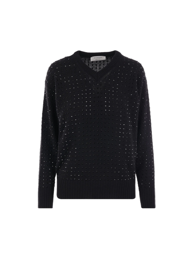 Wool Blend Sweater-SPORTMAX-JOHN JULIA