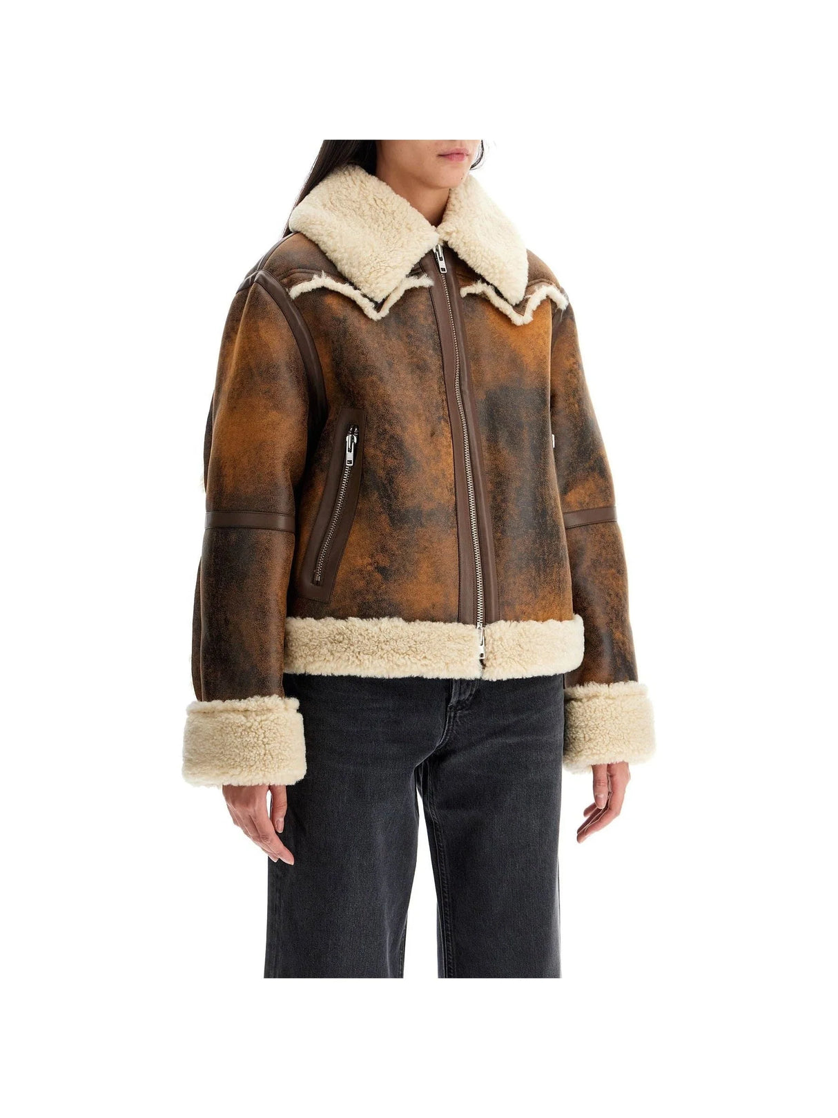 Lessie Faux Shearling Jacket