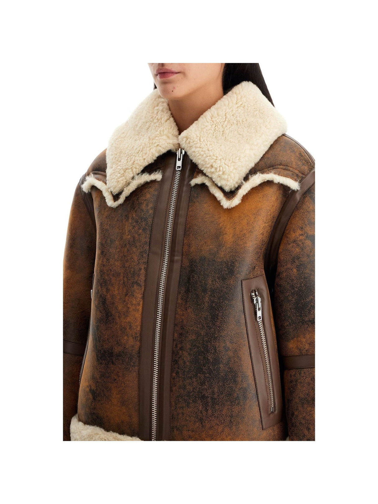 Lessie Faux Shearling Jacket