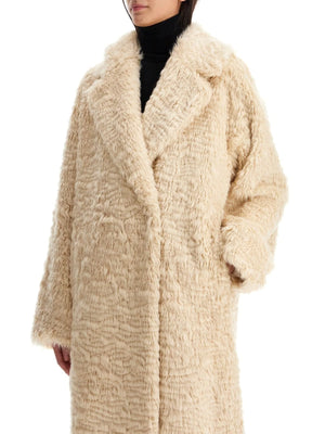 STAND STUDIO-Nicole Faux Fur Coat-JOHN JULIA