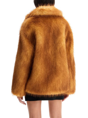 Short Janice Coat In Faux Fur