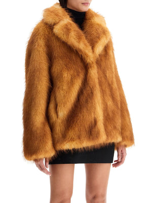 Short Janice Coat In Faux Fur