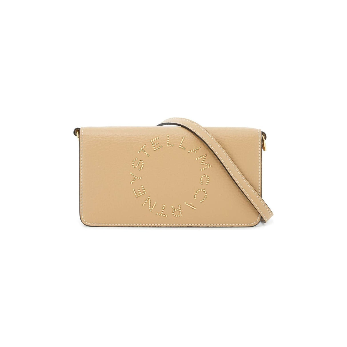 STELLA MCCARTNEY-Mini Shoulder Bag With Logo Print -JOHN JULIA.