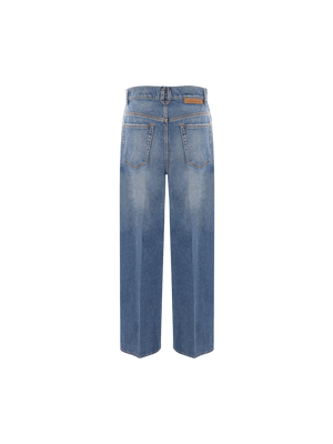 Bootcut Denim Jeans-STELLA MCCARTNEY-JOHN JULIA