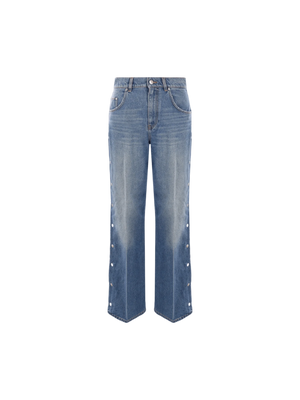 Bootcut Denim Jeans-STELLA MCCARTNEY-JOHN JULIA