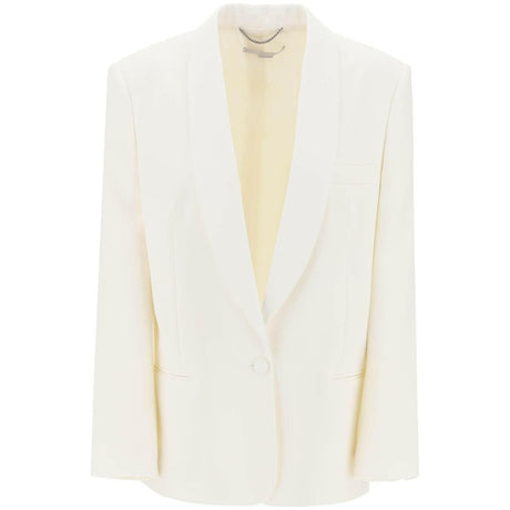 Chalk White Shawl Single-Breasted Jacket STELLA MCCARTNEY JOHN JULIA.