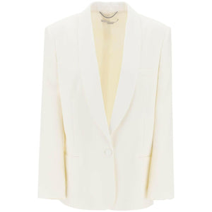 Chalk White Shawl Single-Breasted Jacket STELLA MCCARTNEY JOHN JULIA.