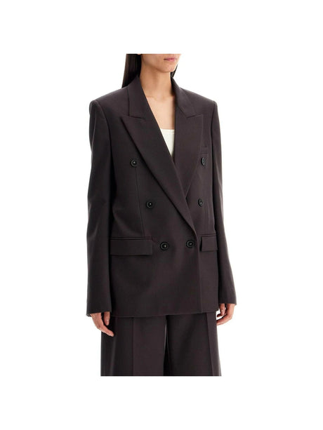 Double Breasted Wool Blazer-Stella McCartney-JOHN JULIA