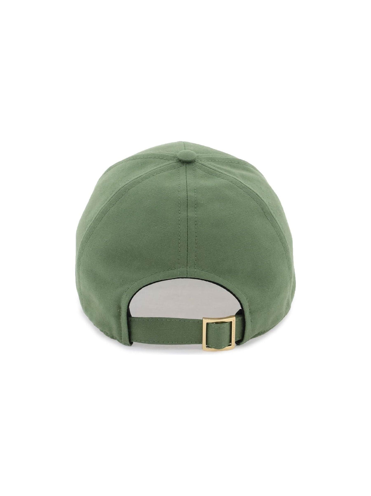 Embroidered Cotton Canvas Cap