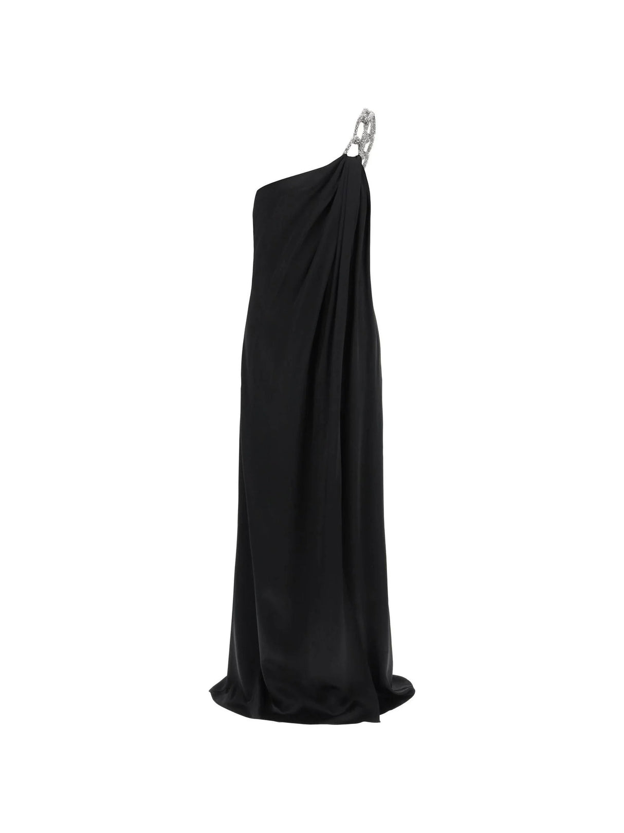 Falabella Crystal Chain Satin Gown-Stella McCartney-JOHN JULIA