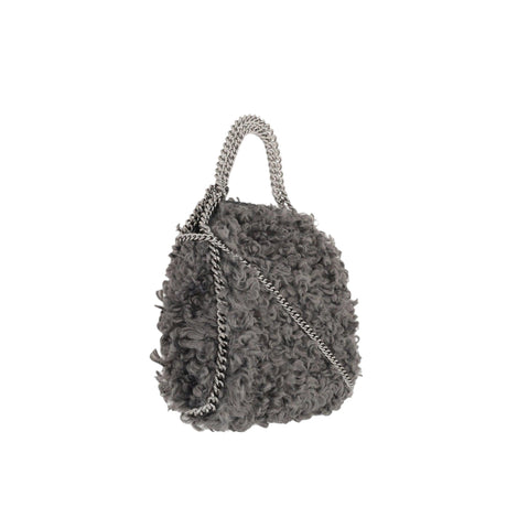 Falabella Plush Teddy Fabric Mini Tote-STELLA MCCARTNEY-JOHN JULIA