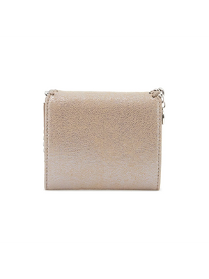 Falabella Small Flap Pearlescent Wallet - OS - Women > Accessories > Wallets and Small Leather Goods > Wallets