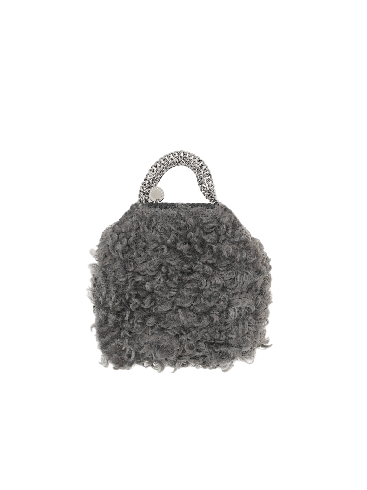 Falabella Tiny Plush Teddy Fabric Tote-STELLA MCCARTNEY-JOHN JULIA