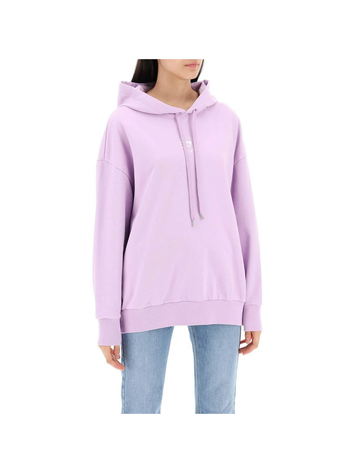 Iconic Mini Heart Hooded Sweatshirt.