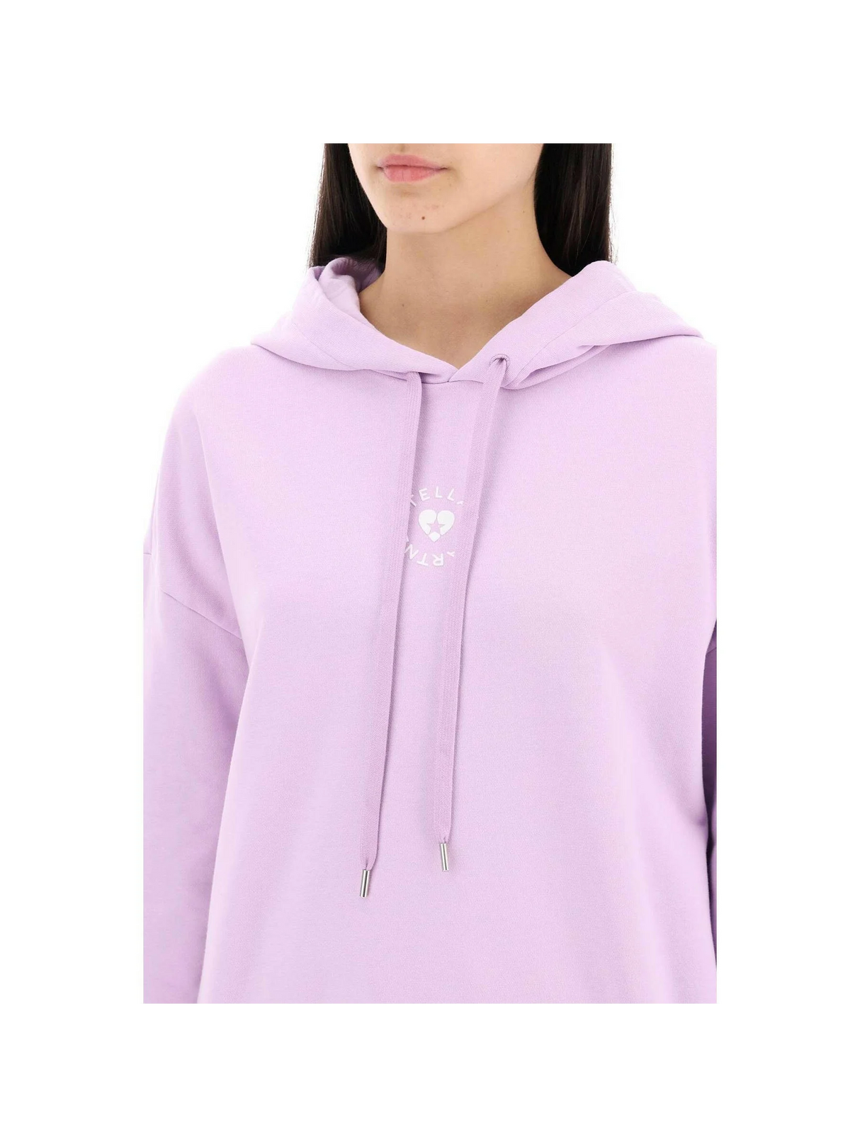 Iconic Mini Heart Hooded Sweatshirt.