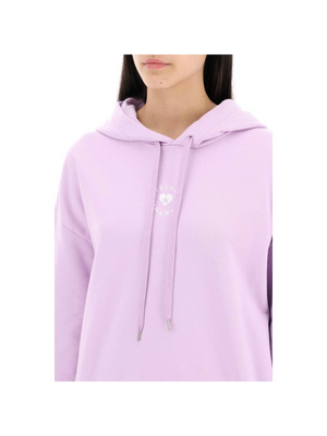 Iconic Mini Heart Hooded Sweatshirt.