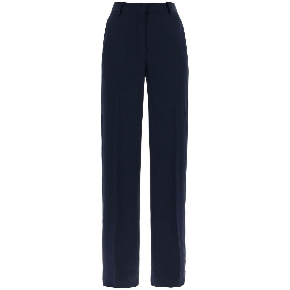 Ink Blue Crepe Palazzo Pants STELLA MCCARTNEY JOHN JULIA.