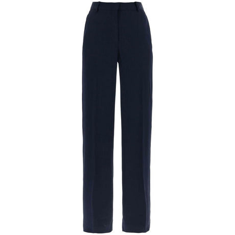 Ink Blue Crepe Palazzo Pants STELLA MCCARTNEY JOHN JULIA.