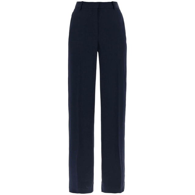 Ink Blue Crepe Palazzo Pants STELLA MCCARTNEY JOHN JULIA.