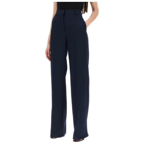 Ink Blue Crepe Palazzo Pants STELLA MCCARTNEY JOHN JULIA.