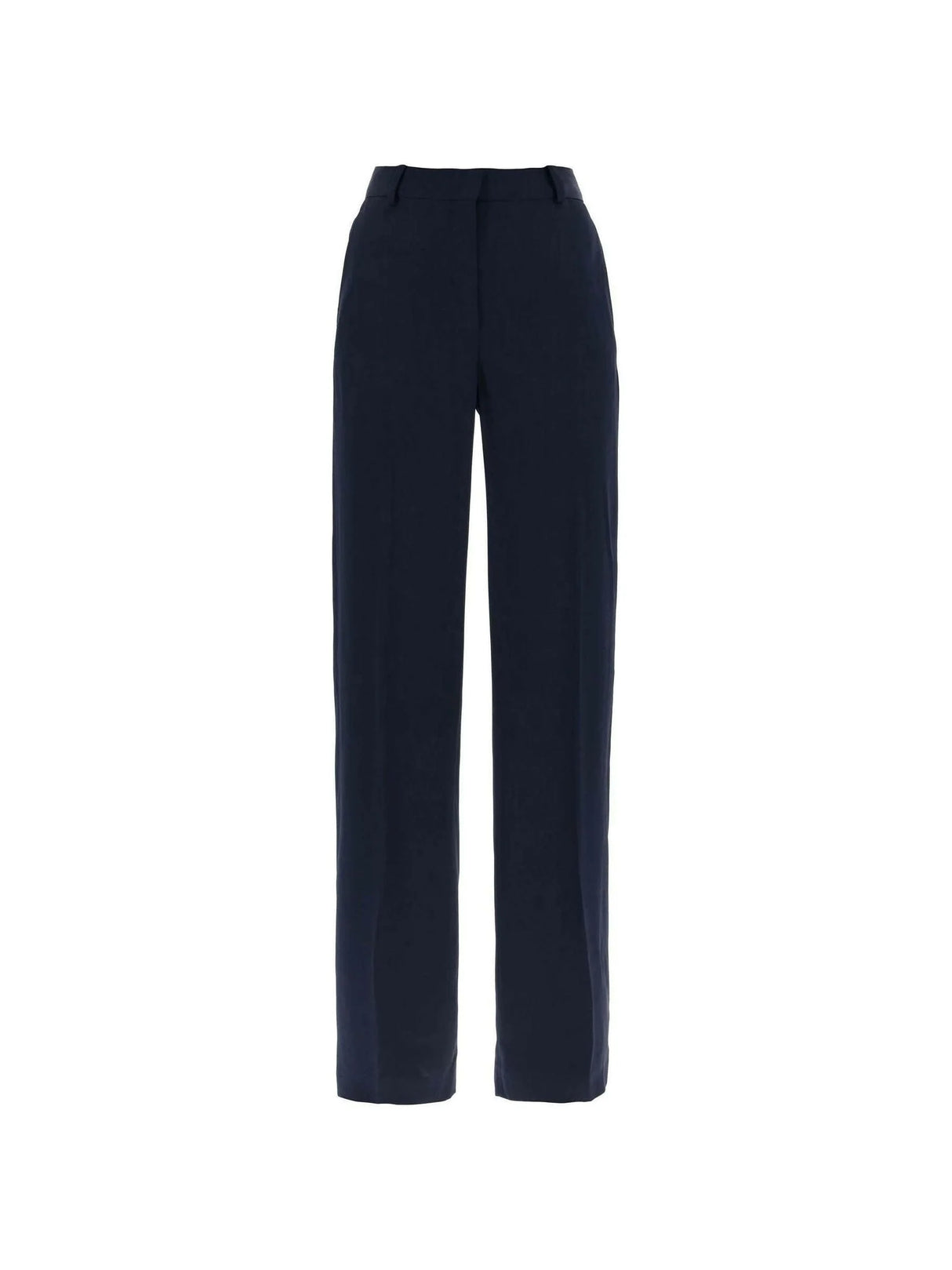 Ink Blue Crepe Palazzo Pants STELLA MCCARTNEY JOHN JULIA.