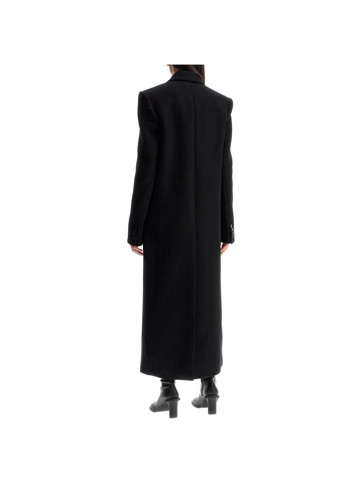 Long Double-Breasted Wool Coat-STELLA MCCARTNEY-JOHN JULIA