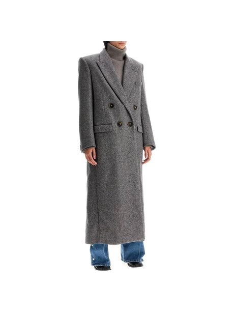 Maxi Tweed Coat In