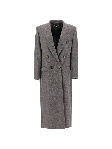 Maxi Tweed Coat In