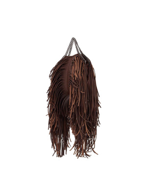 STELLA MCCARTNEY-Mini Falabella Tote Bag With Fringes -JOHN JULIA.