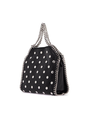 STELLA MCCARTNEY-Mini Falabella Tote Bag With Studs -JOHN JULIA.