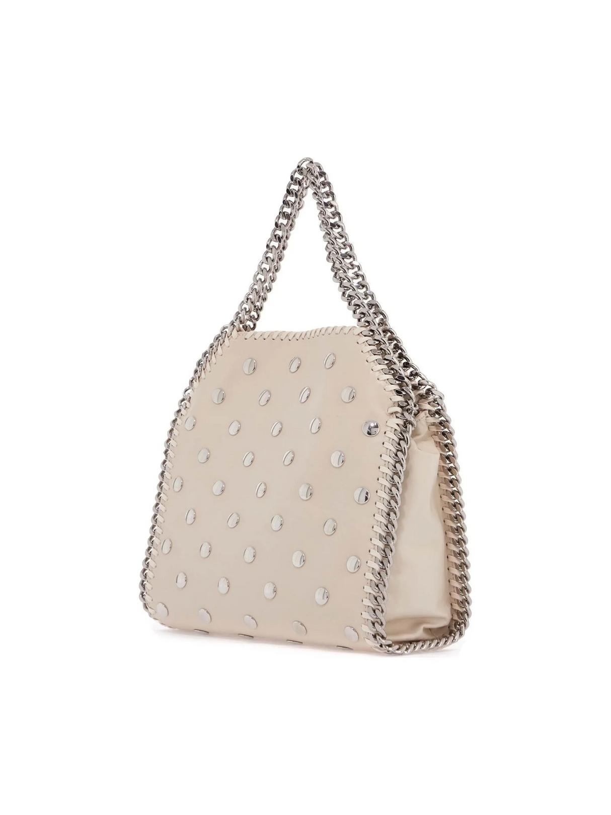 STELLA MCCARTNEY-Mini Falabella Tote Bag With Studs -JOHN JULIA.