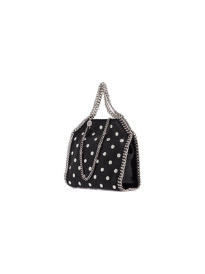 STELLA MCCARTNEY-Mini Falabella Tote Bag With Studs -JOHN JULIA.