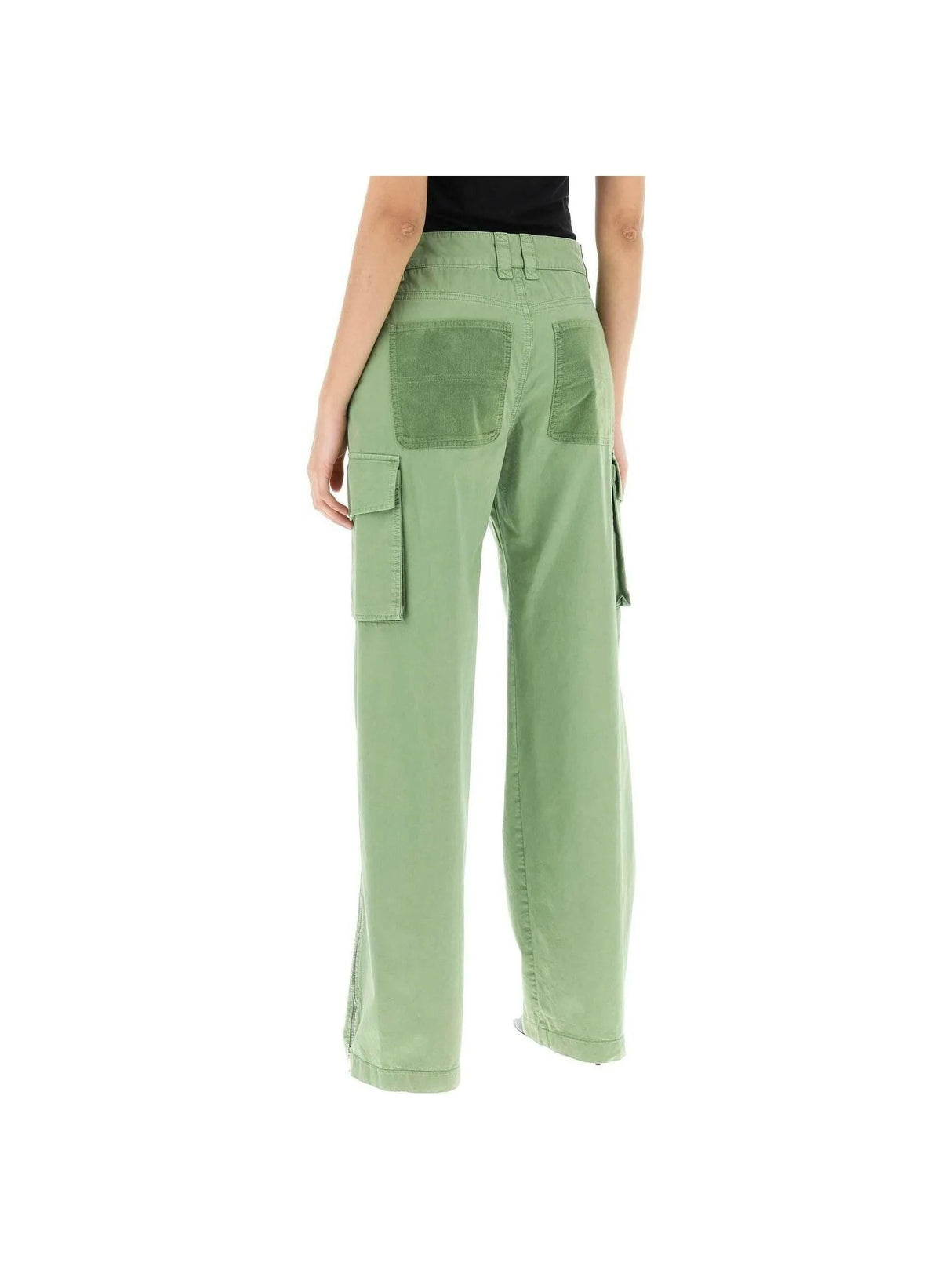 Organic Cotton Cargo Pants STELLA MCCARTNEY JOHN JULIA.