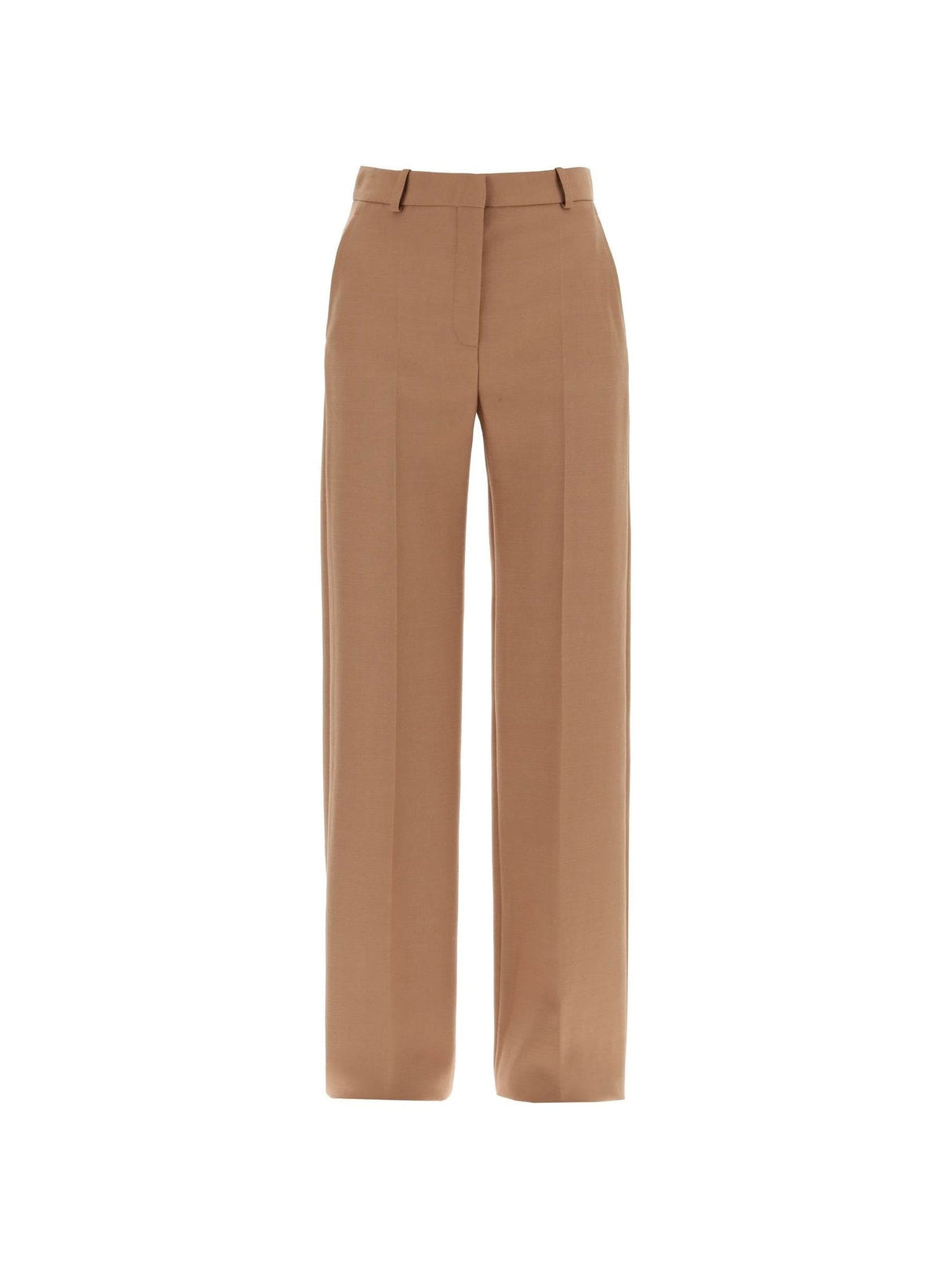 Pleated Wool Trousers