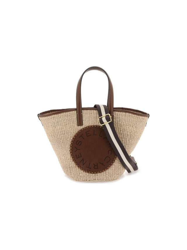 Raffia Logo Tote.