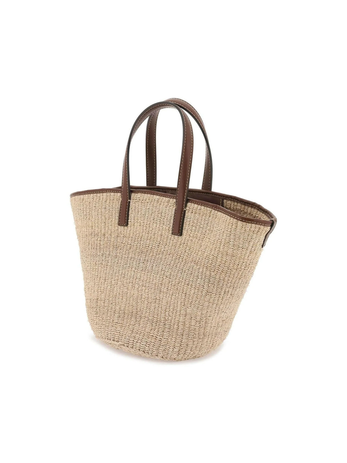 Raffia Logo Tote.