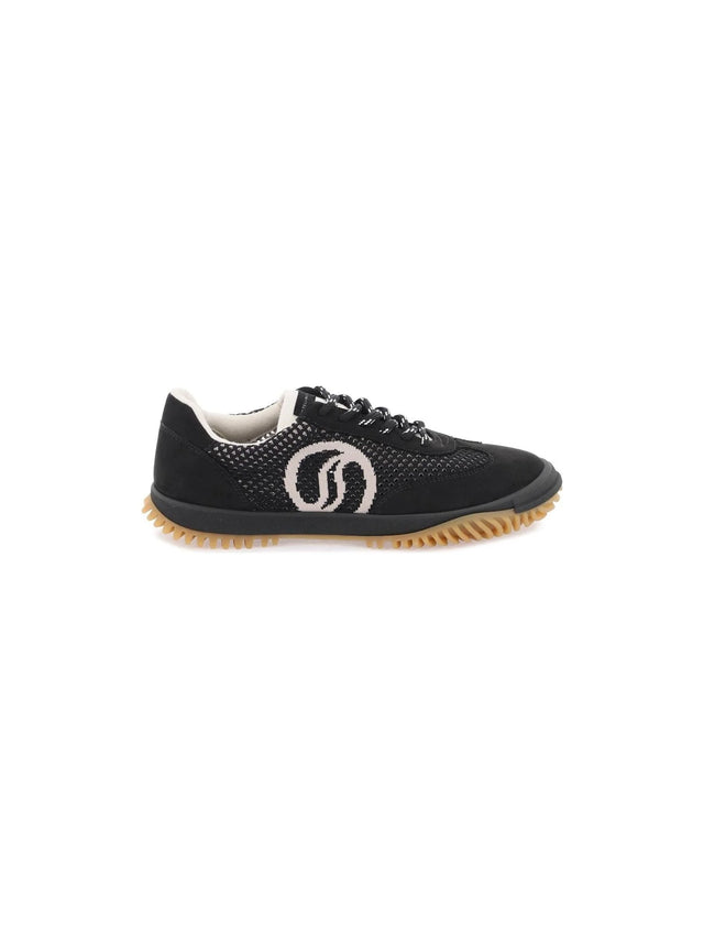 S-Wave Recycled Mesh and Suede Sneakers - Women > Shoes > Sneakers