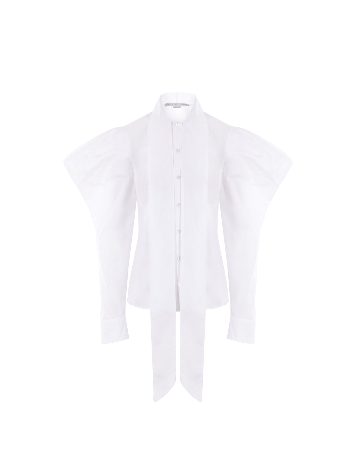 Sculptural Poplin Shirt-STELLA MCCARTNEY-JOHN JULIA