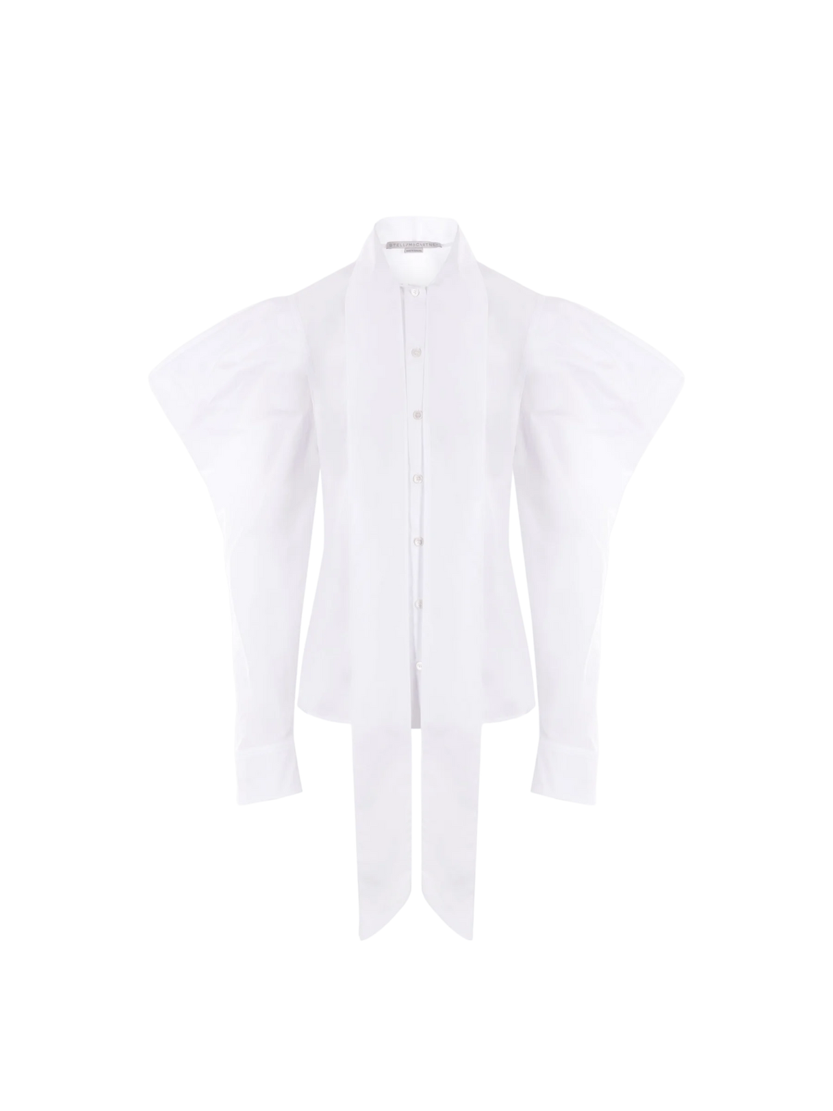 Sculptural Poplin Shirt-Stella McCartney-JOHN JULIA